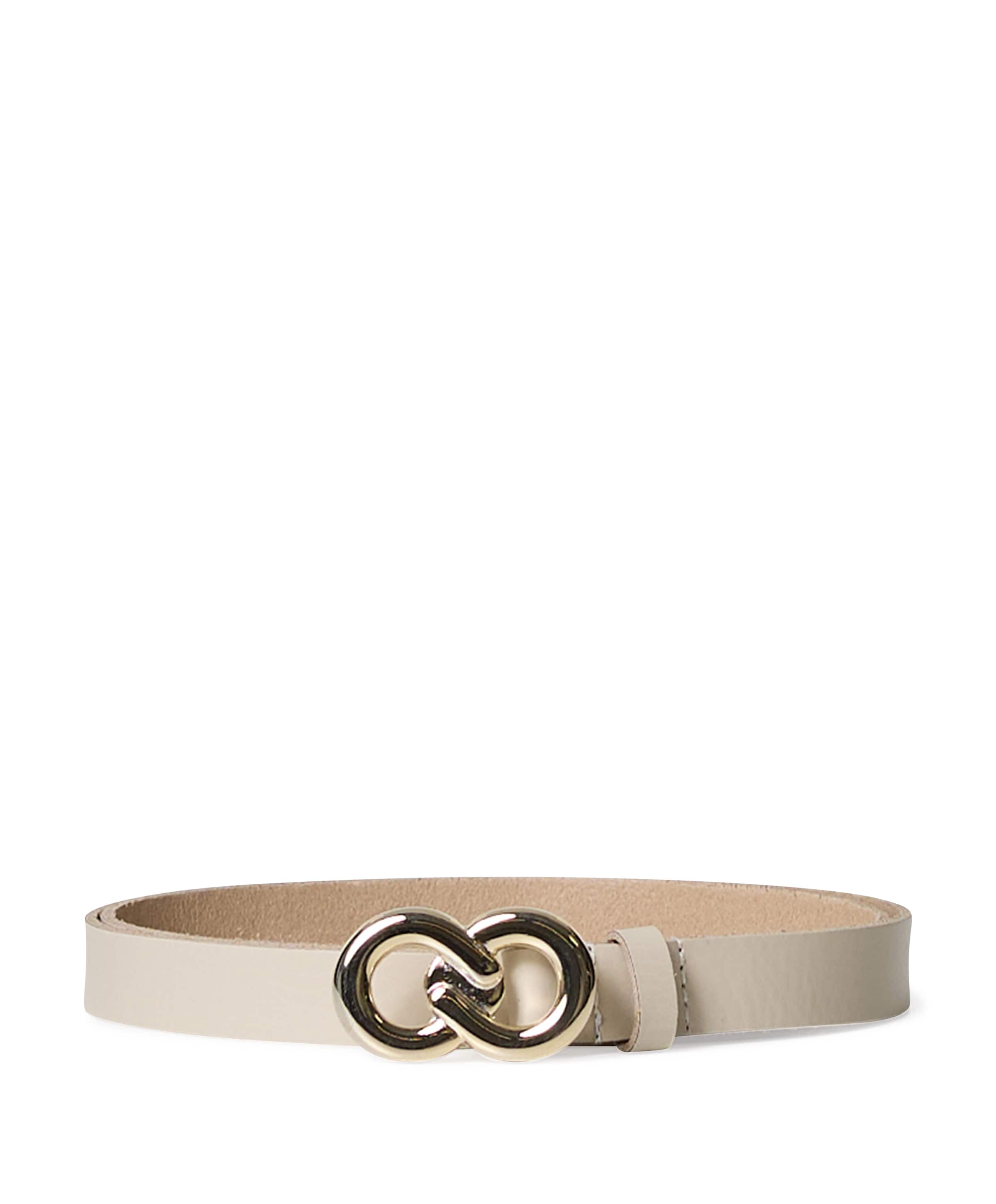 Dames riem beige