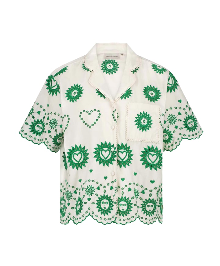 Blouse ecru