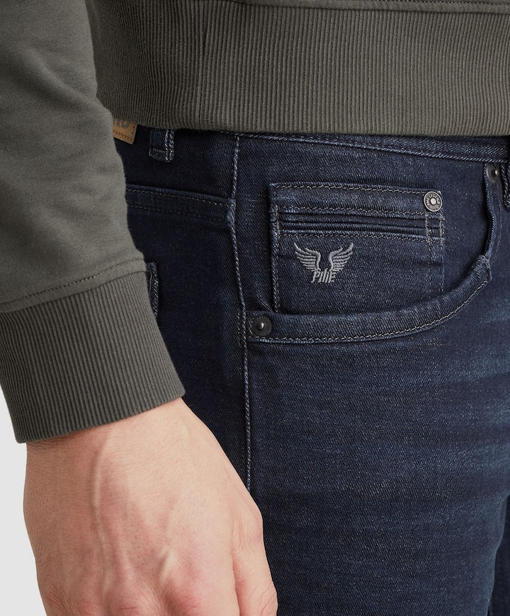 TAILWHEEL DARK NATURAL DENIM heren jeans blauw