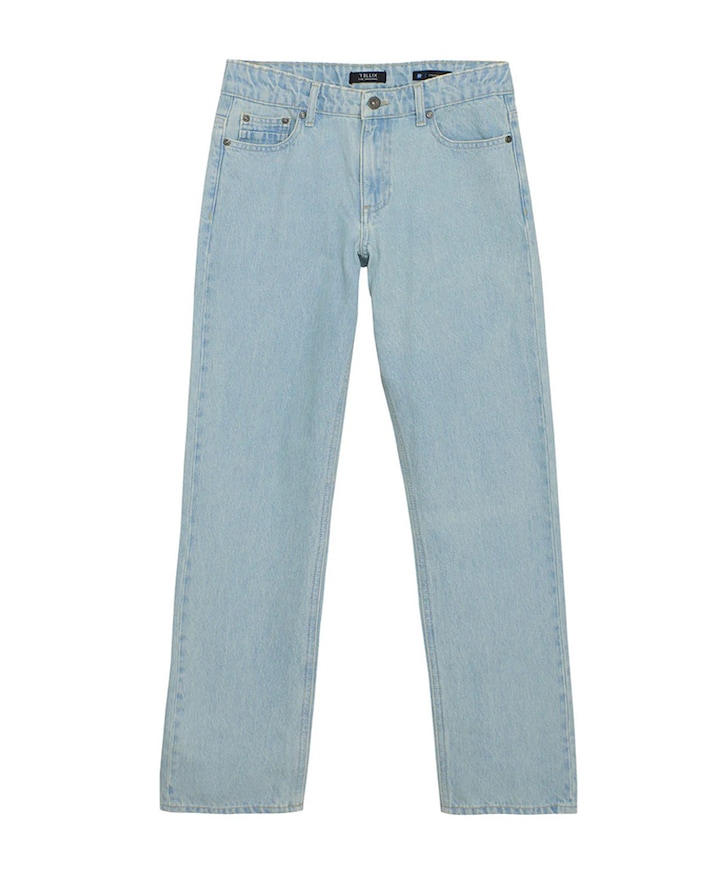2619 Straight Wide Fit  jeans blauw