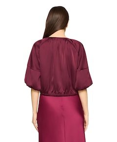 Dames jas bordeaux