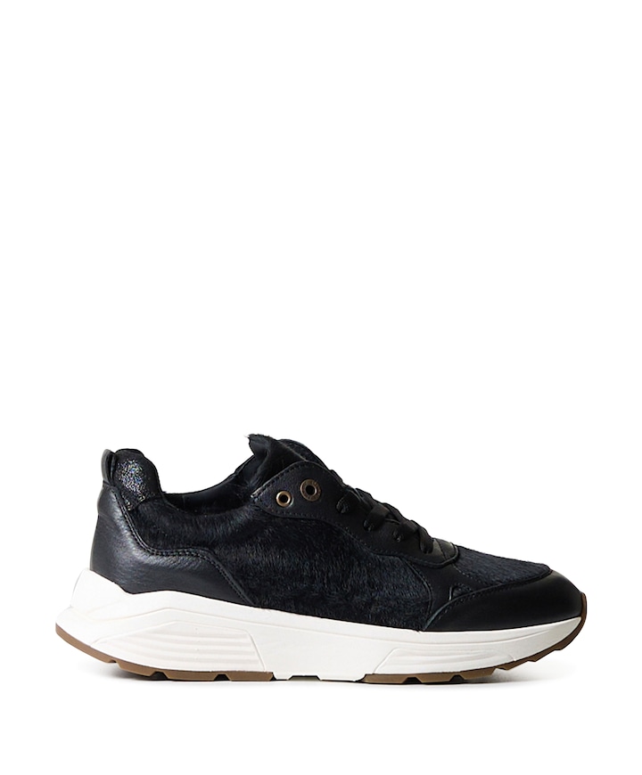 Chain dames sneakers zwart