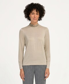 Dames top beige