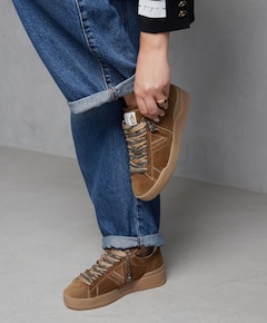 Sam Kyli dames sneakers bruin