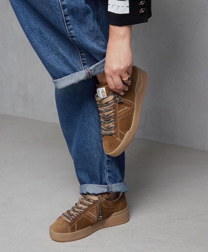Sam Kyli dames sneakers bruin