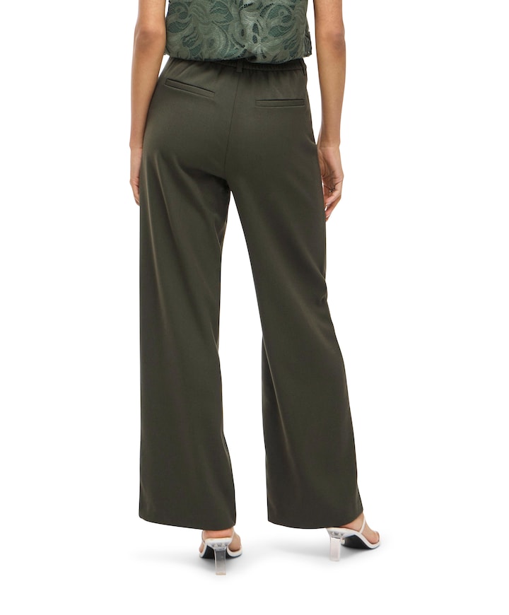 VIVARONE HW WIDE NOOS broek groen