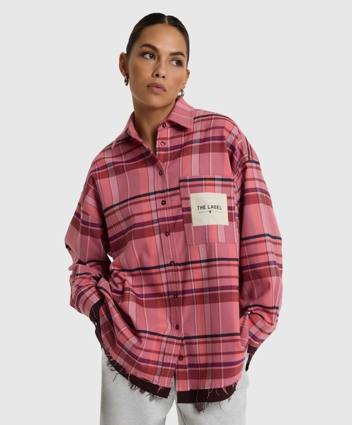 Dames blouse roze