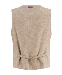Heren gilet beige