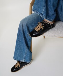 Billy Lou dames sneakers zwart