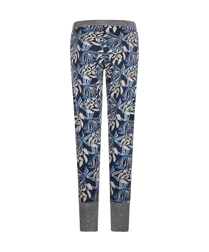Dames pyjamabroek blauw