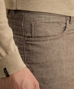 V40 RIDER BRUSHED MELANGE heren jeans bruin