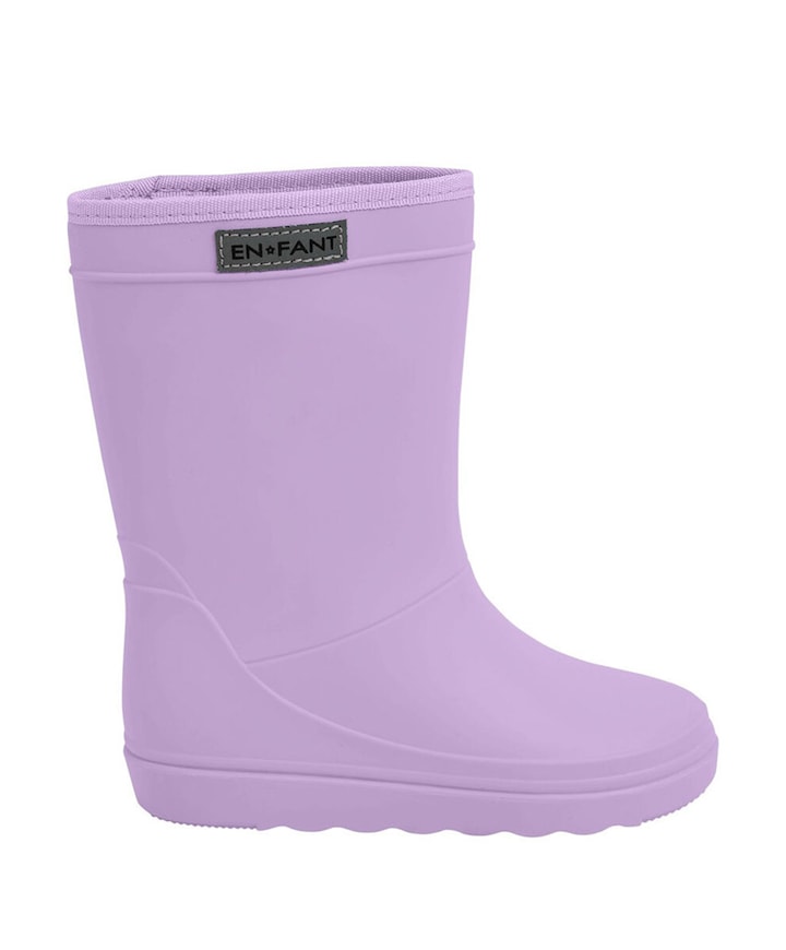 rain boots solid uniseks laarzen  paars
