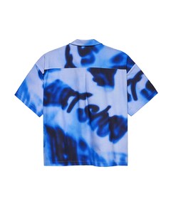 Heren overhemd korte mouw multicolor