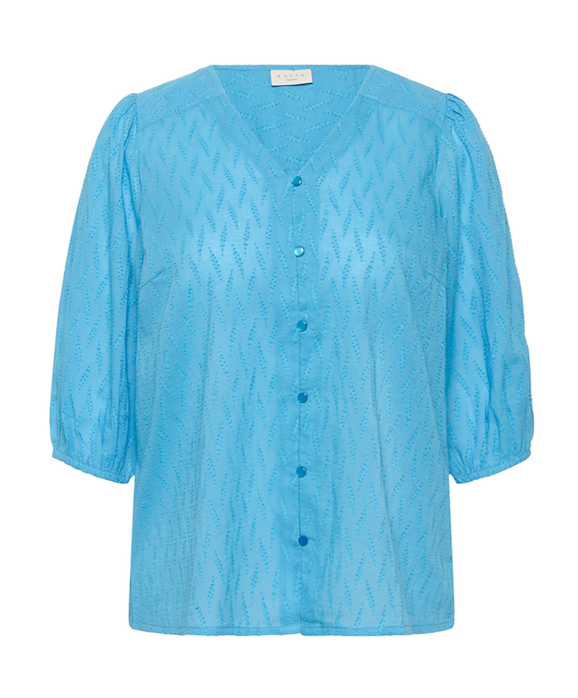 Dames blouse blauw