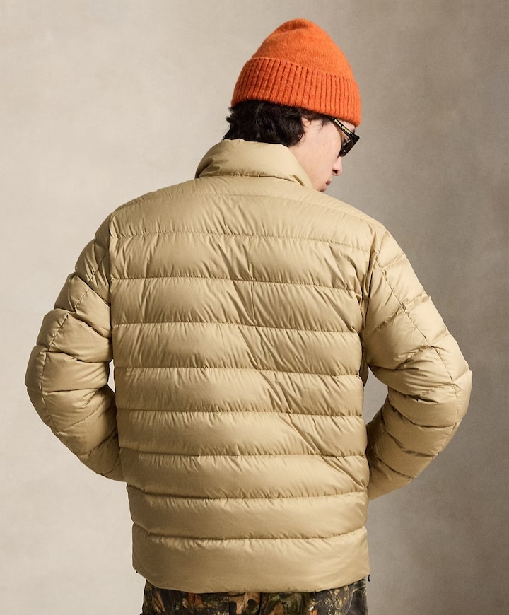 Heren jas beige