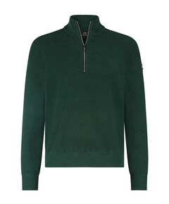 Trui met rits groen
