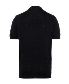 Heren polo zwart