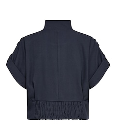 Dames gilet blauw