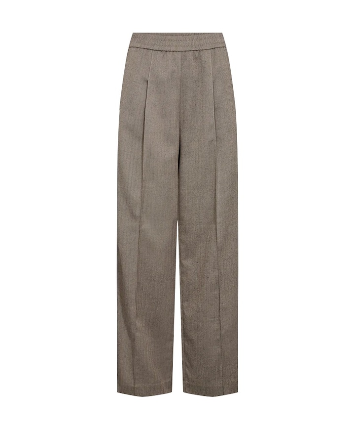 FQSOFY dames broek bruin