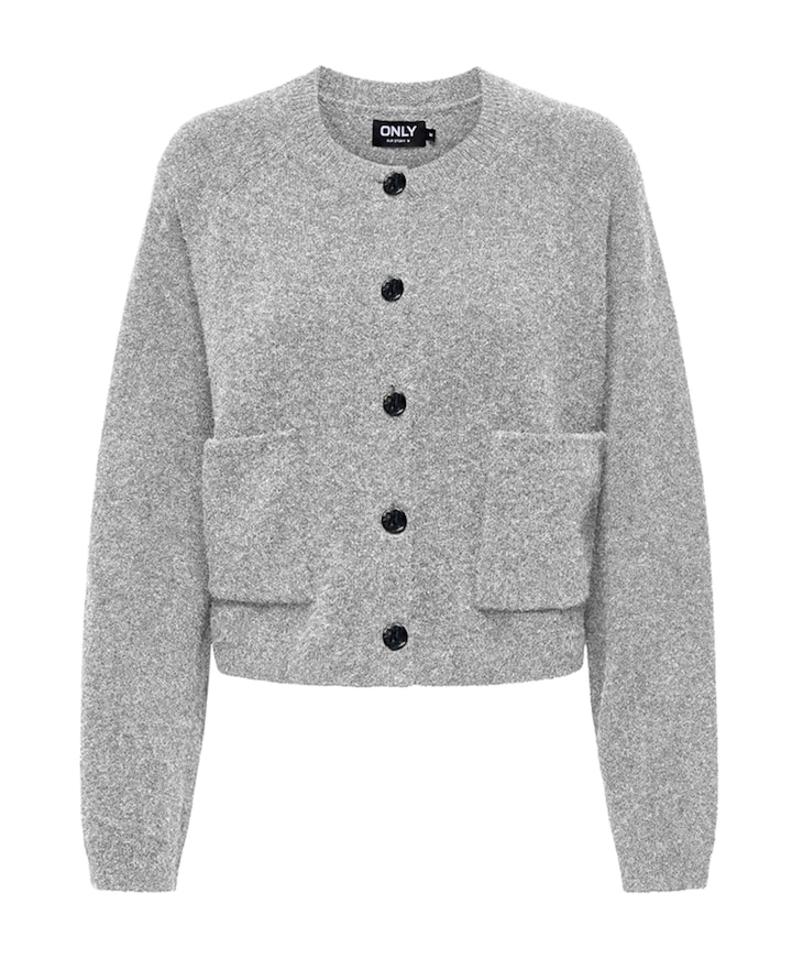 Dames vest grijs