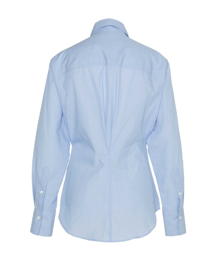 Dames blouse blauw