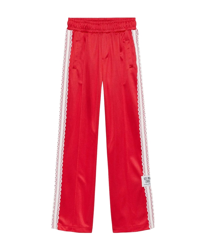Soof Track meisjes broek rood