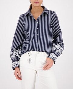 Dames blouse blauw