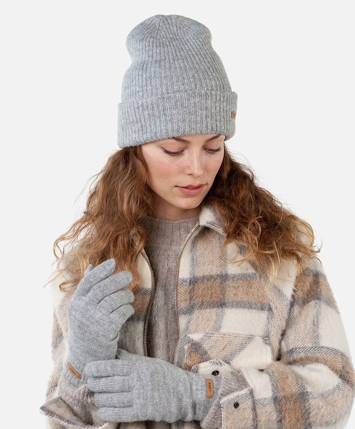 Dames handschoenen grijs