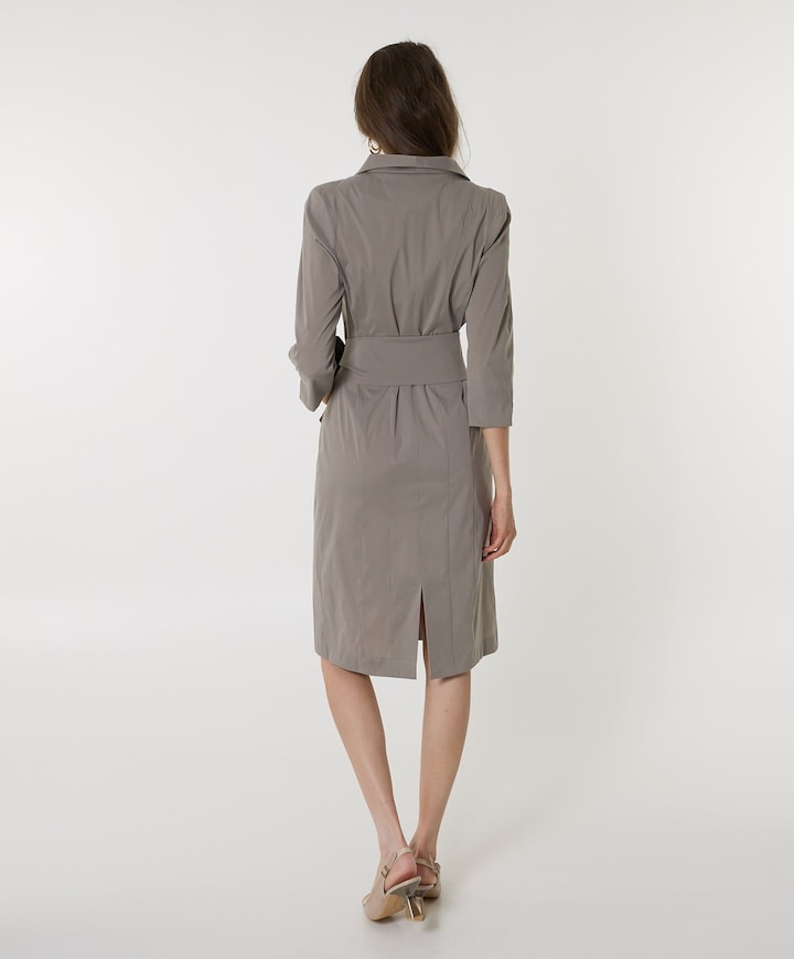 Dames jurk beige