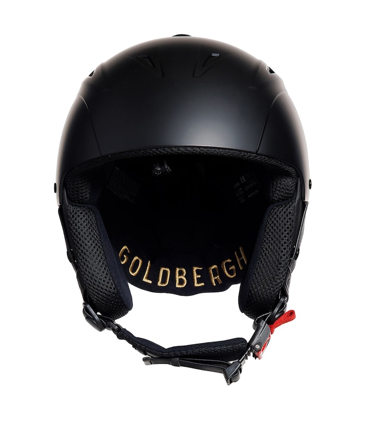 Skihelm zwart