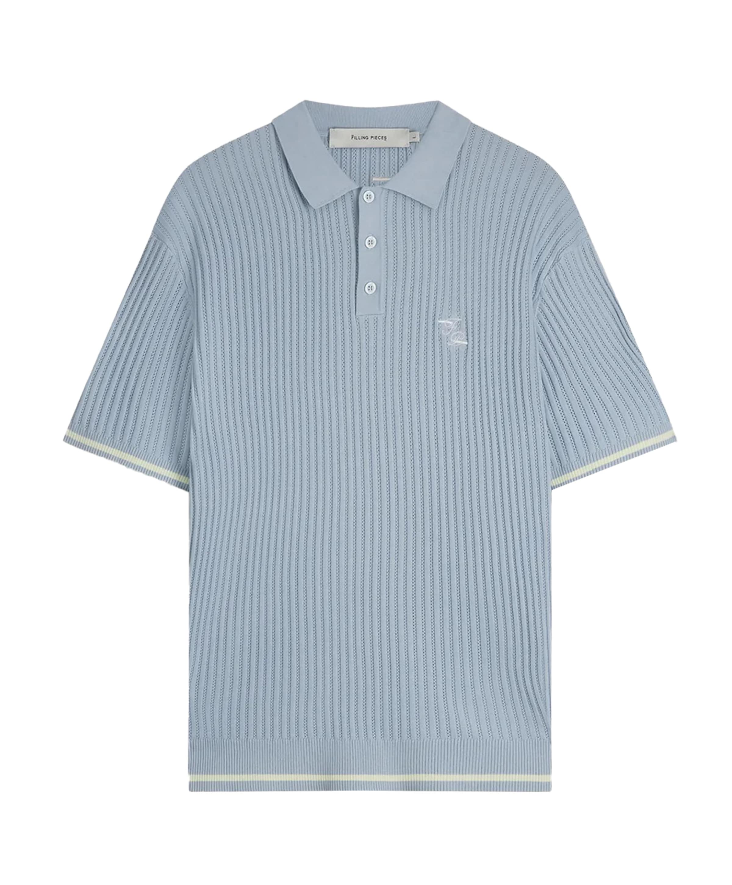 Heren polo blauw
