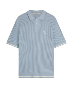 Heren polo blauw