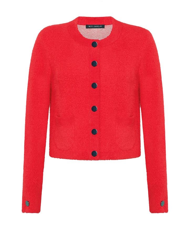 Dames vest rood