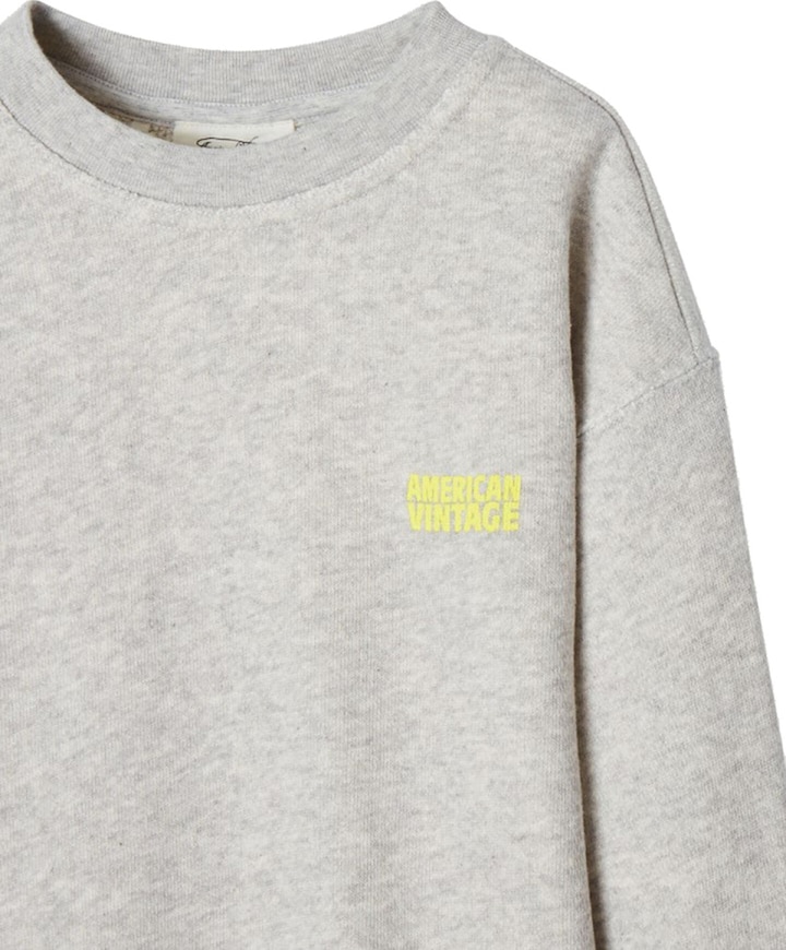 Uniseks sweater  grijs