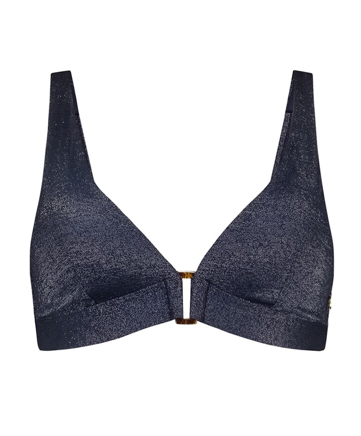 Bikinitop blauw