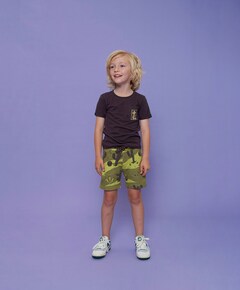 Jongens T-shirt bruin