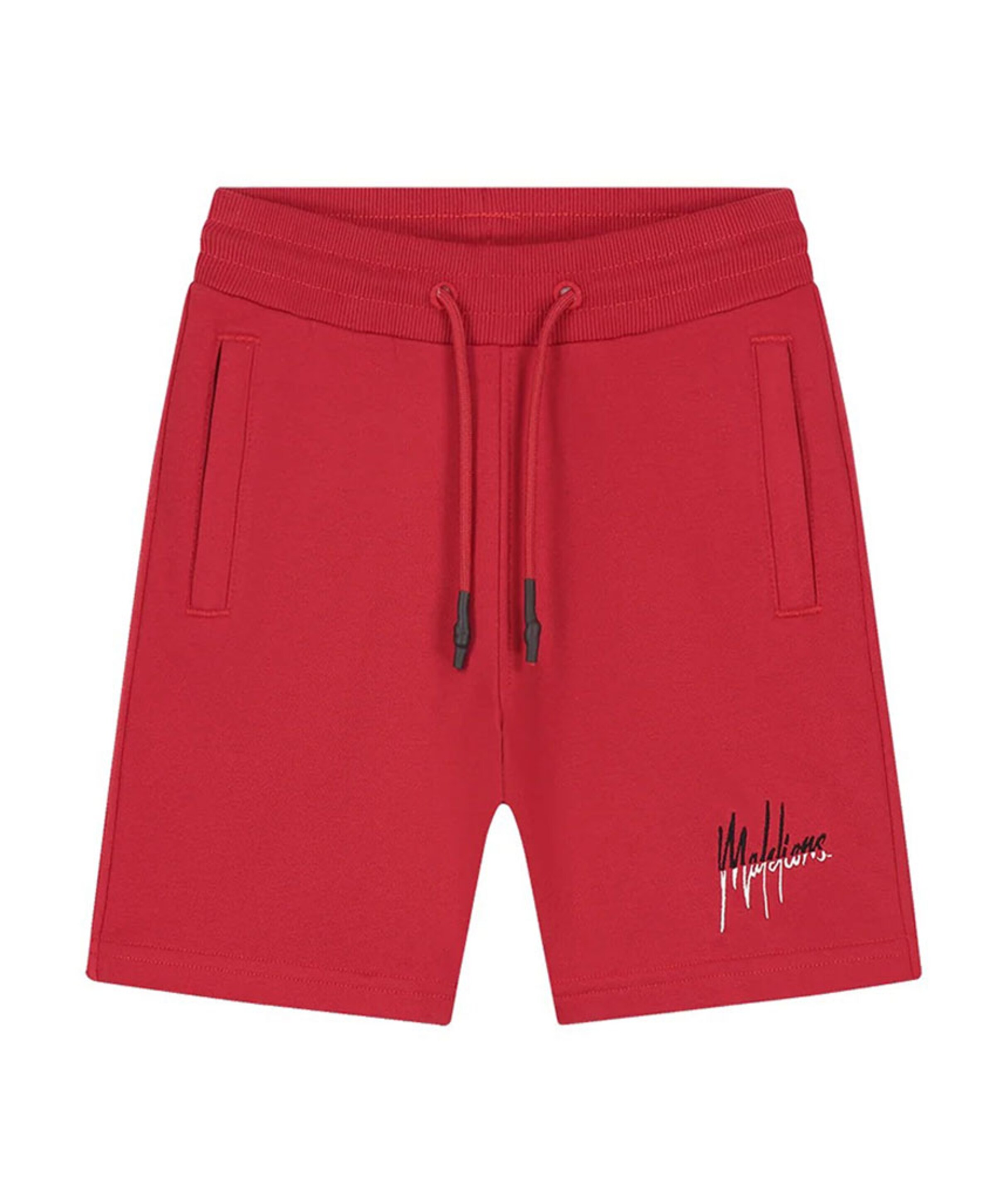 Split jongens korte broek rood