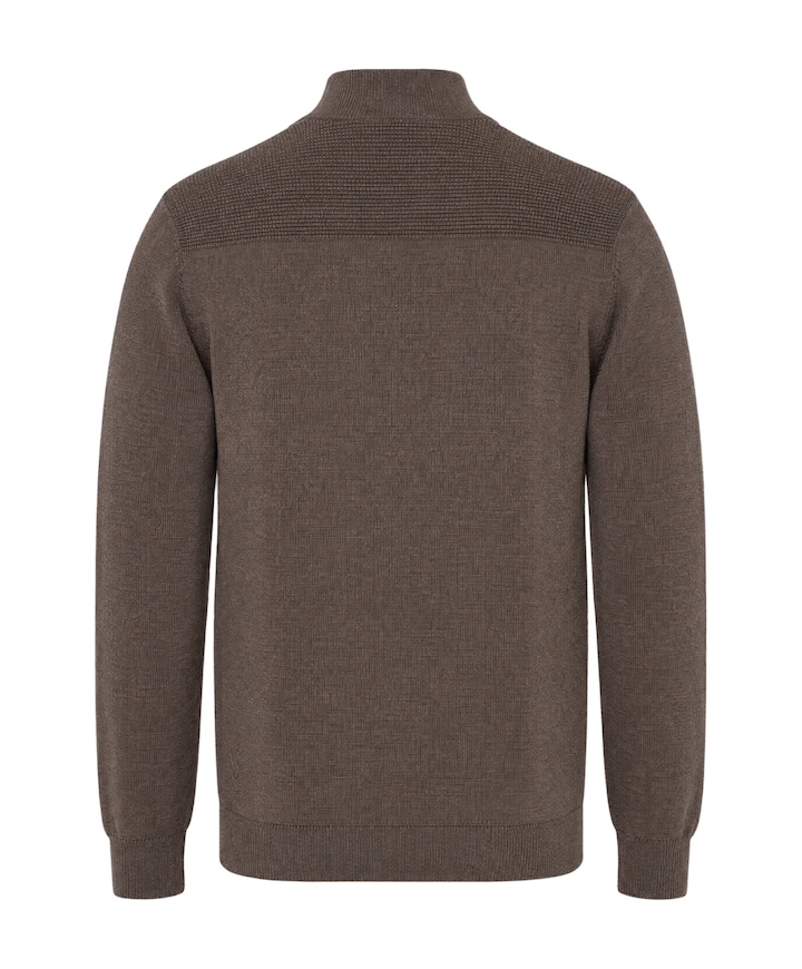Heren vest bruin