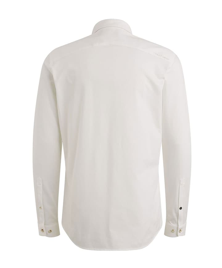 Heren overhemd lange mouw ecru