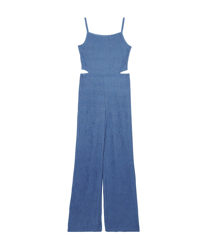 MALORY PES 562 G meisjes jumpsuit blauw
