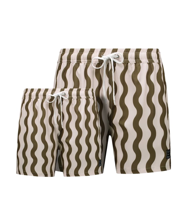 Jongens zwemshort groen