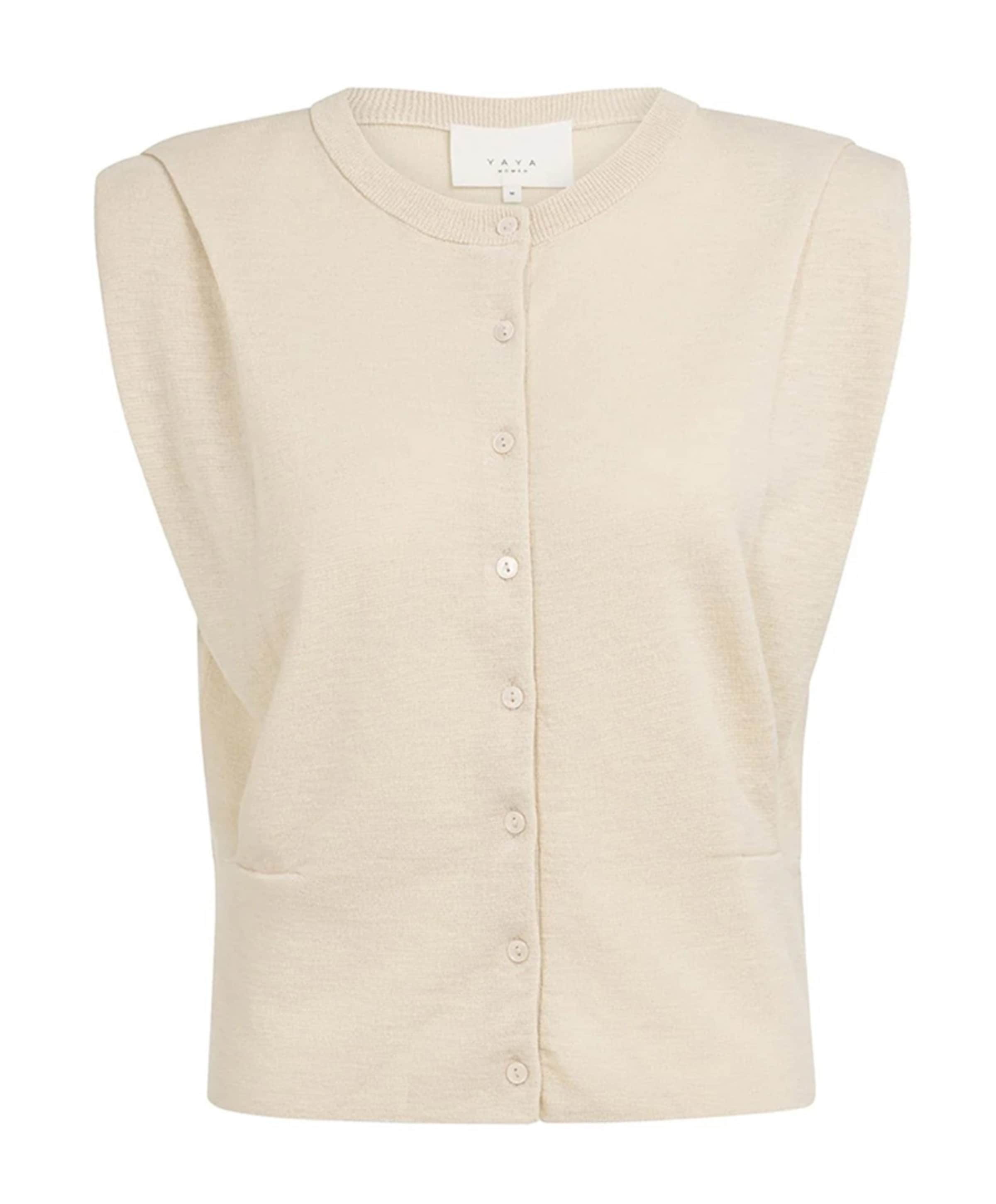 Dames gilet ecru