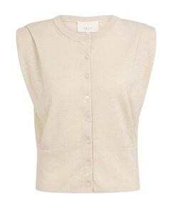 Dames gilet ecru
