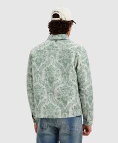Heren overshirt groen