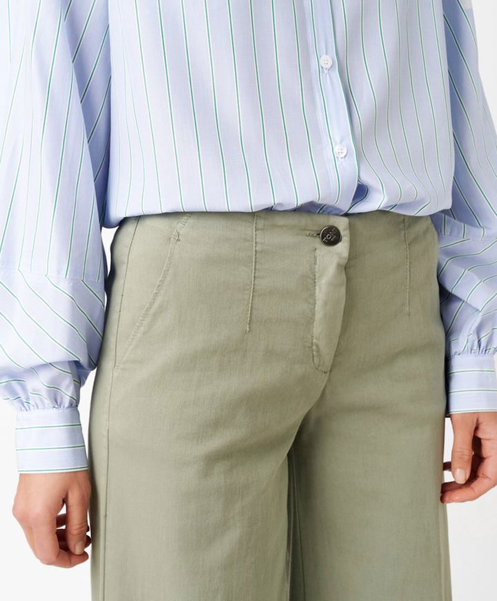 Jenny Palazzo dames broek groen