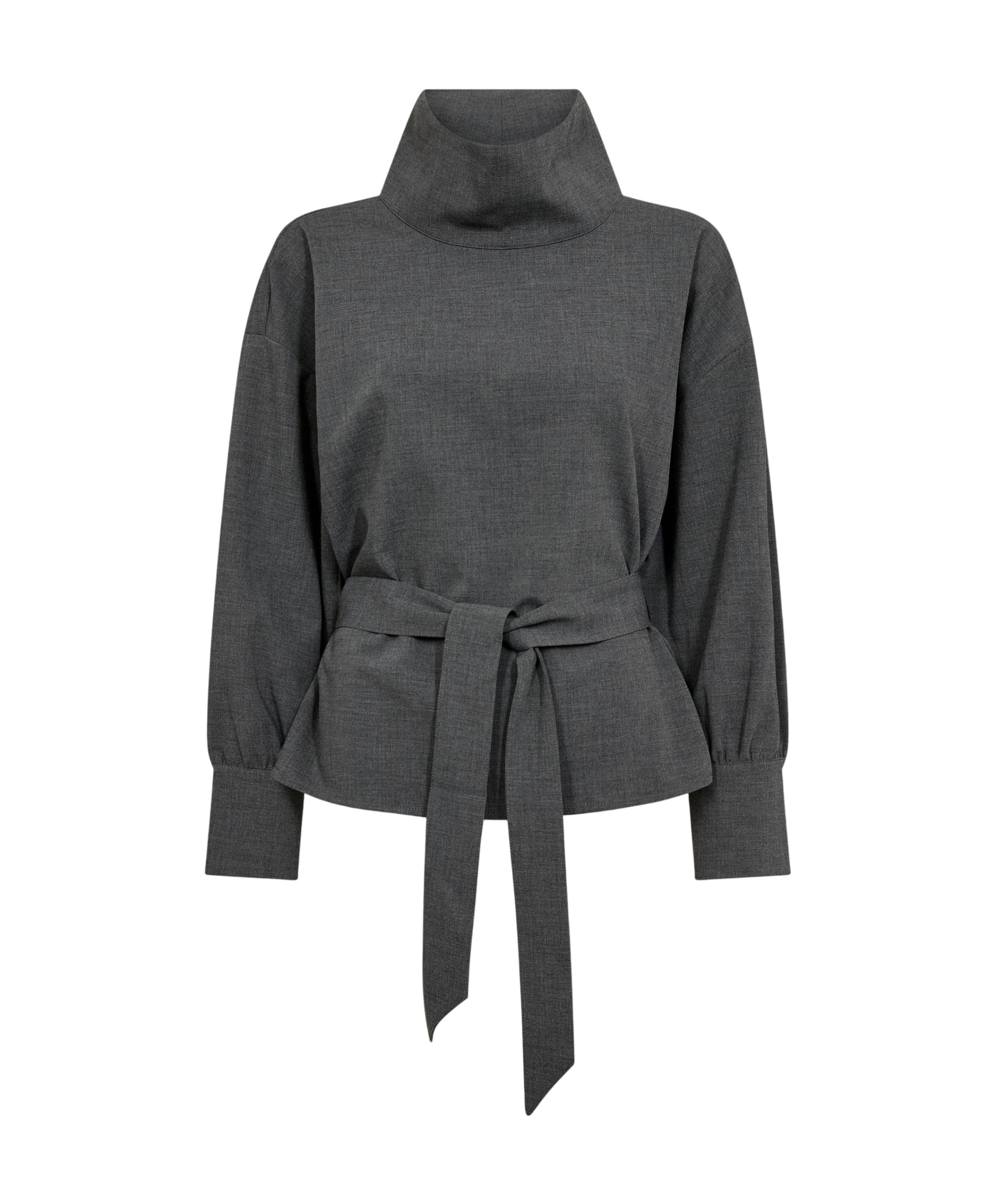 Dames blouse grijs