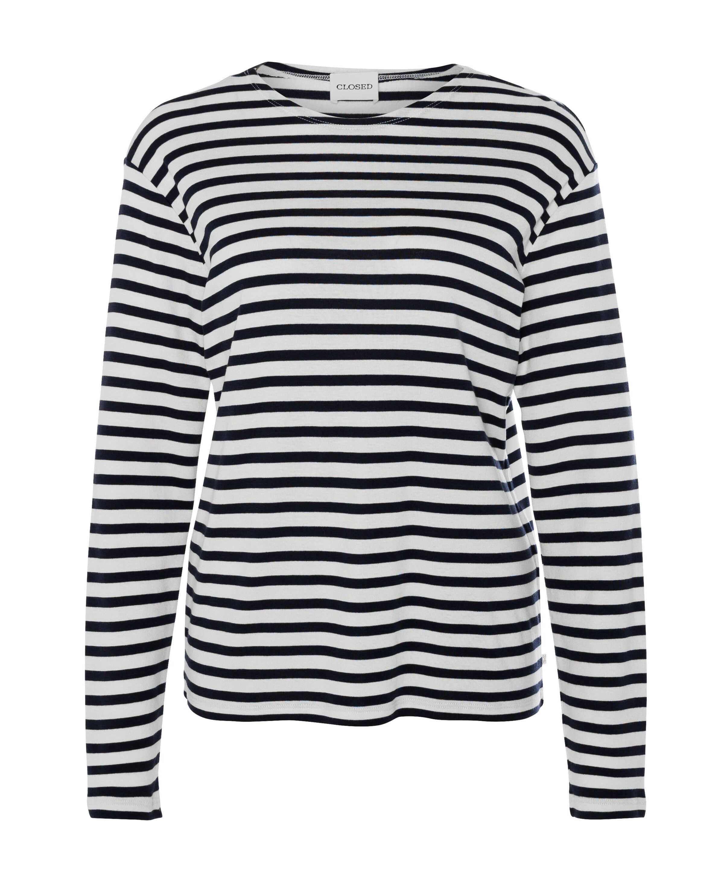 Dames longsleeve blauw