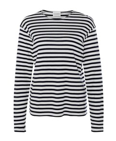 Dames longsleeve blauw