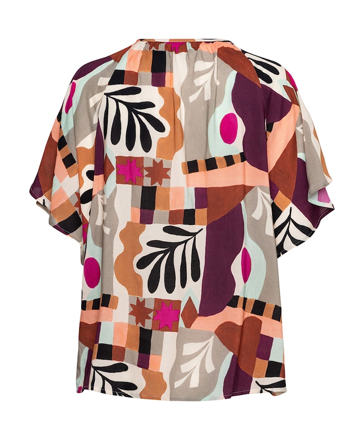 Dames T-shirt multicolor