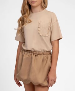 Meisjes T-shirt bruin